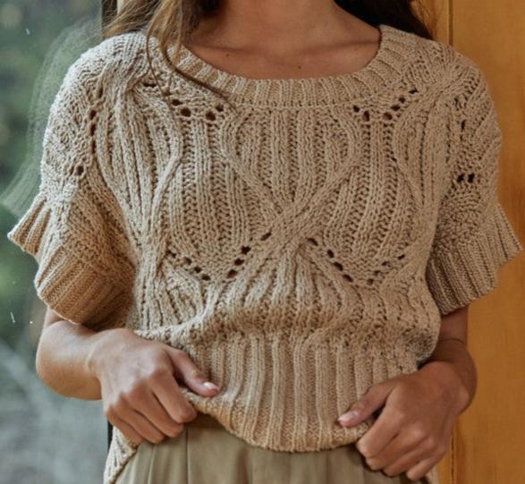 Crochet Sweater Top