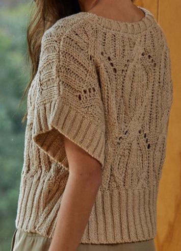Crochet Sweater Top